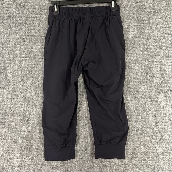 Nike Pants Womens Extra Small‎ Black Cropped Running Jogging Gym Studio Yoga - Picture 2 of 11